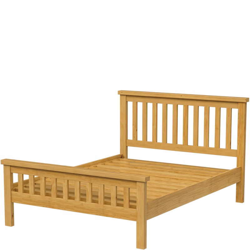 Chunky Pine Double Bed (4' 6")