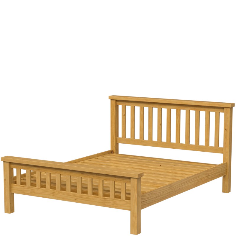 Chunky Pine King Size Bed (5')