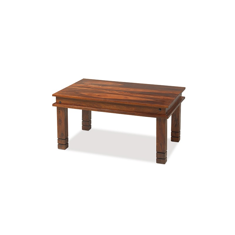 Jali Sheesham 90 cm Chunky Coffee Table