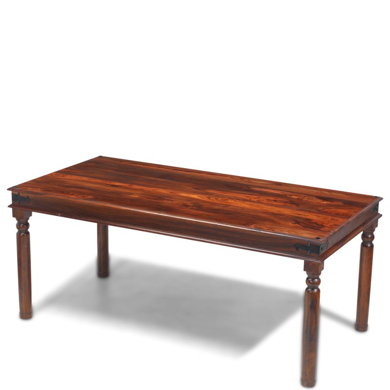 Jali Sheesham 200 cm Thakat Dining Table and 8 Chairs