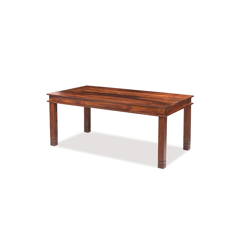 Jali Sheesham 200 cm Chunky Dining Table
