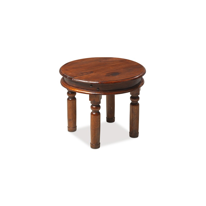 Jali Sheesham 55 cm Round Thakat Coffee Table
