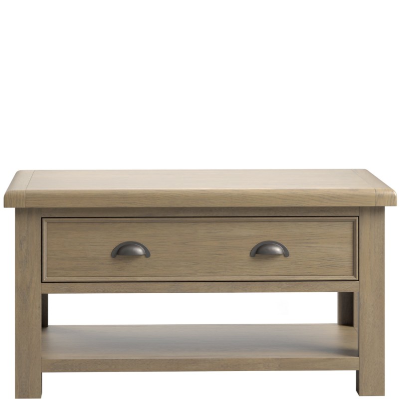 Stoneford Oak Coffee Table with 2 Drawers