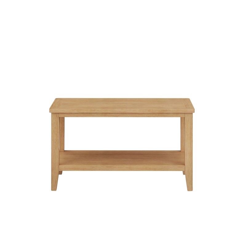 Cadley Oak Coffee Table with Shelf