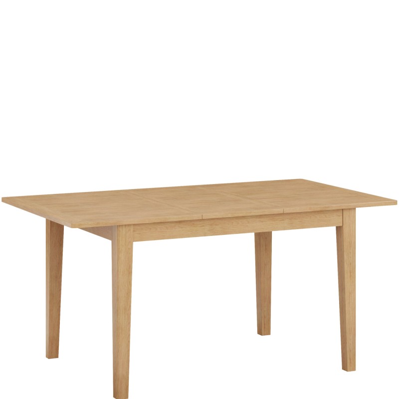 Cadley Oak 140-180cm Extending Dining table and 4 Chairs