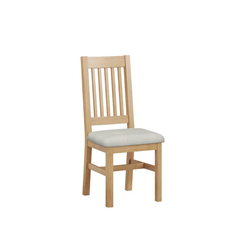 Cadley Oak 140-180cm Extending Dining table and 6 Chairs