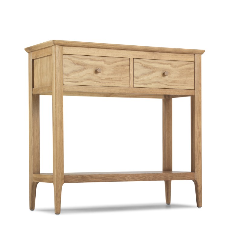 Enfield Oak Console Table Lifestyle Furniture UK