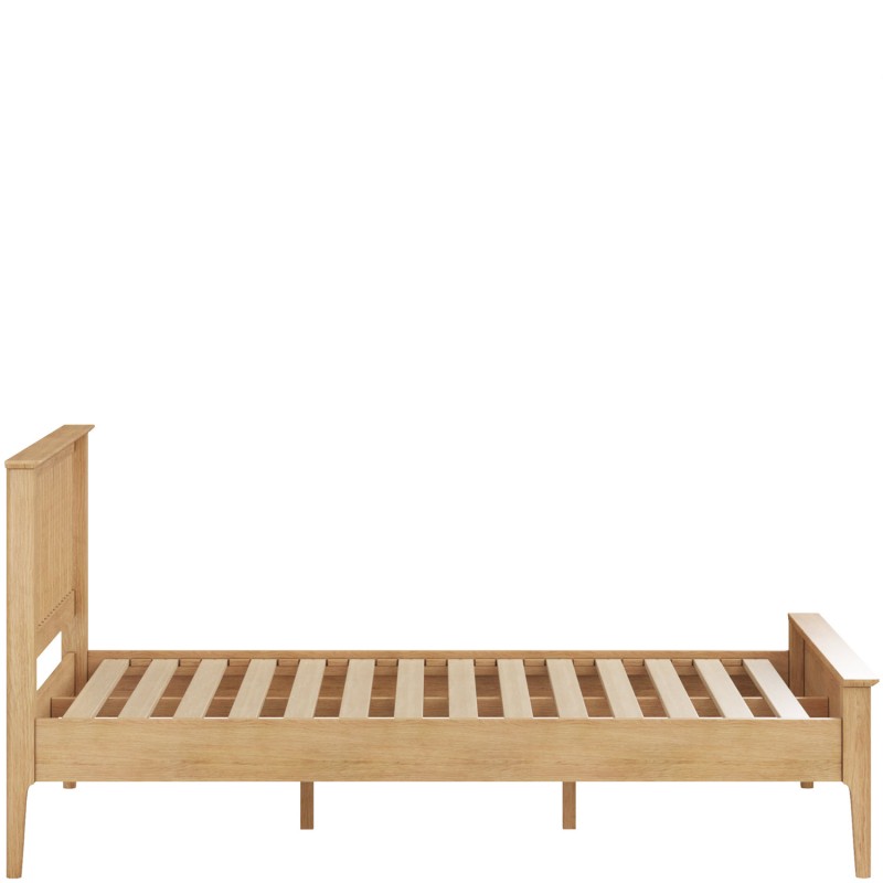 Danbury Oak 5ft Low Foot King Size Bed