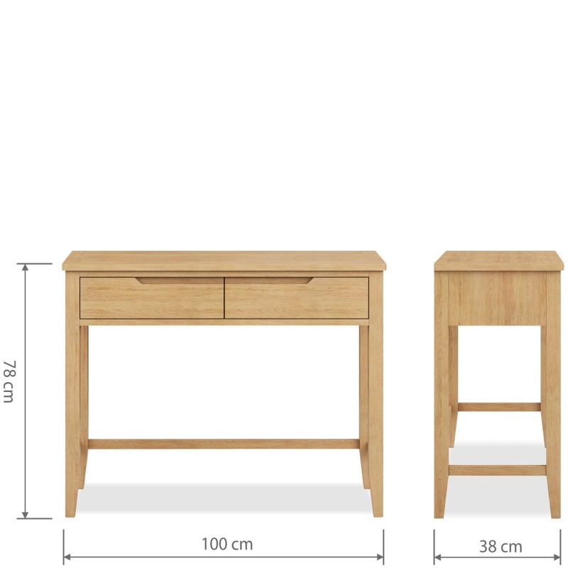 Harkus Oak Dressing Table