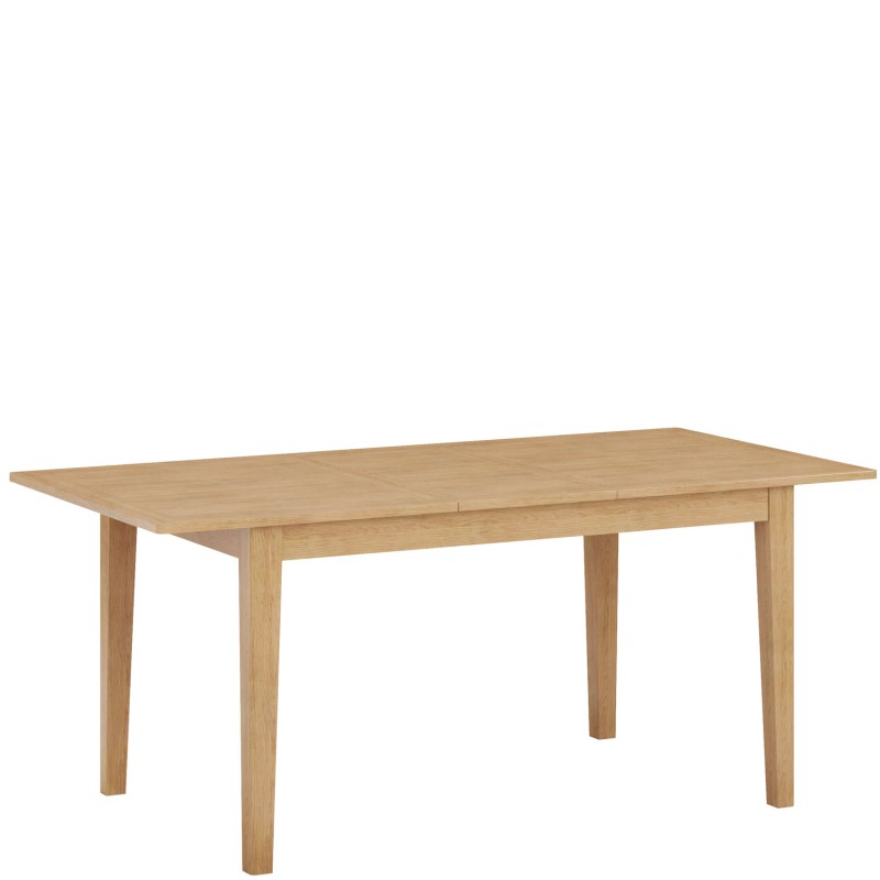 Cadley Oak 120-160cm Extending Dining table and 4 Chairs