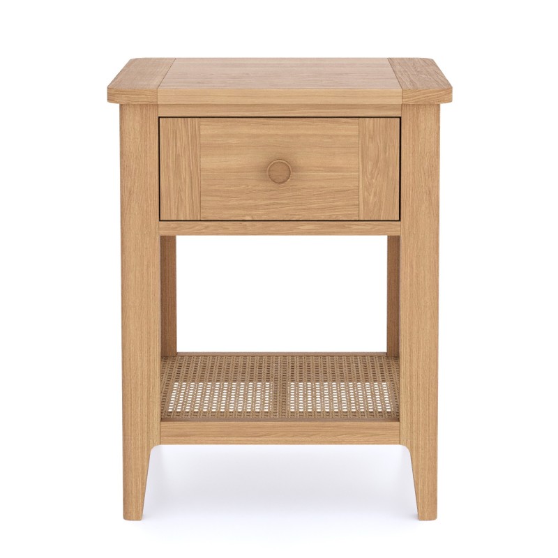 Elegans Natural Oak Lamp Table