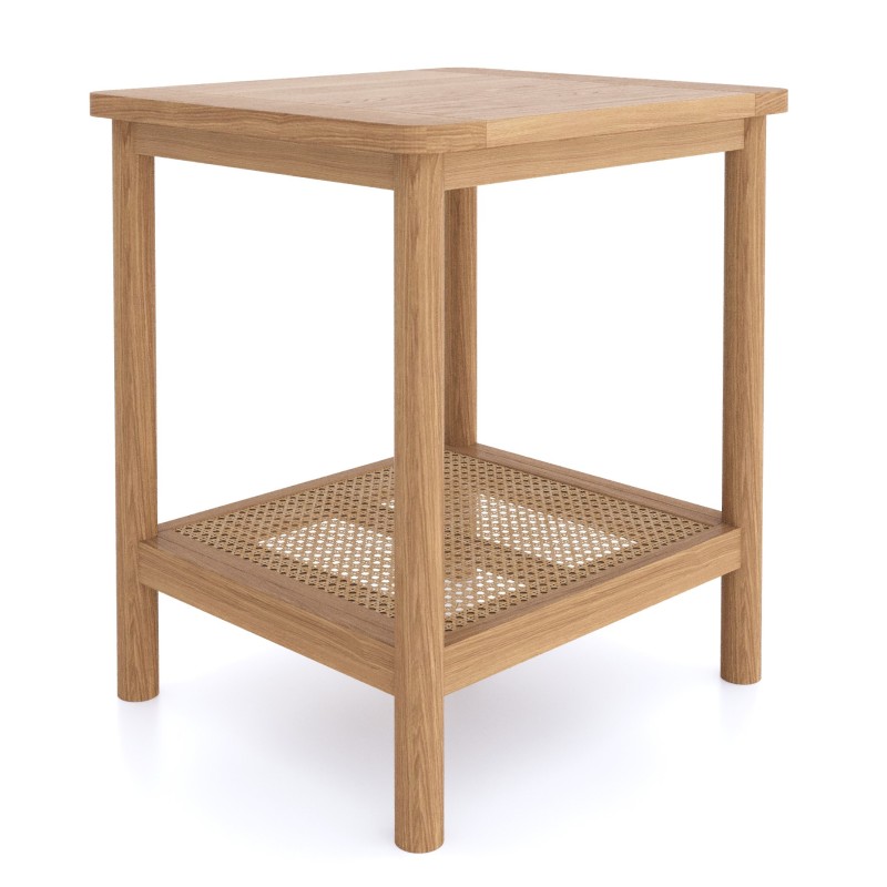 Elegans Natural Oak Side Table