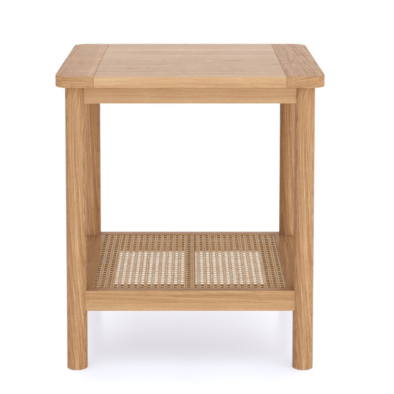 Elegans Natural Oak Side Table