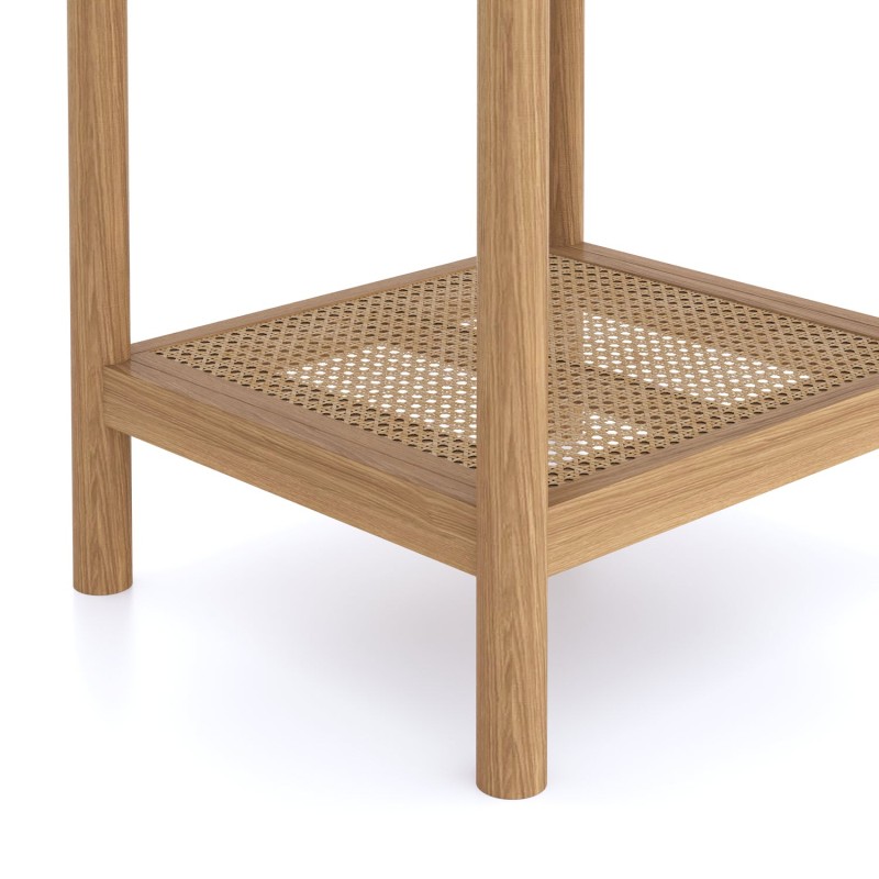 Elegans Natural Oak Side Table