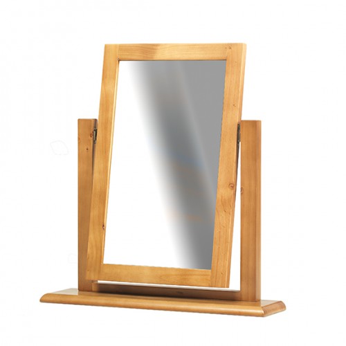 Chunky Pine Dressing Table Vanity Mirror