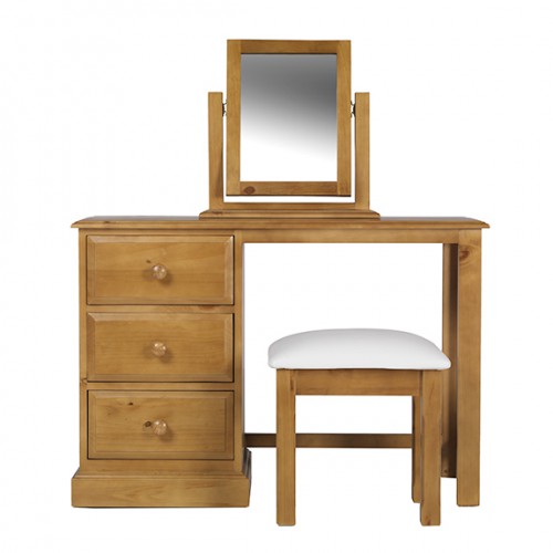 Country Pine Dressing Table Set