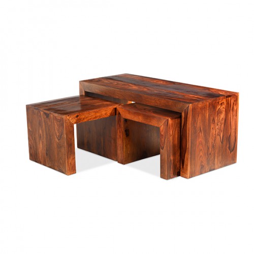 Cuba Sheesham Long John Coffee Table