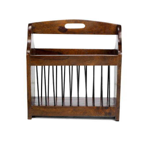 Cuba Sheesham Magazine Rack