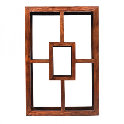 Cuba Sheesham Yoga Bookcase