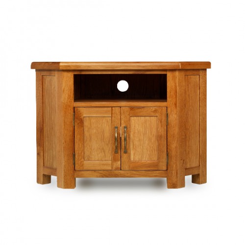 Emsworth Oak Petite Corner TV Unit