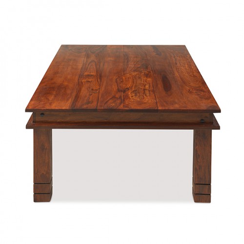 Jali Sheesham 120 cm Chunky Coffee Table