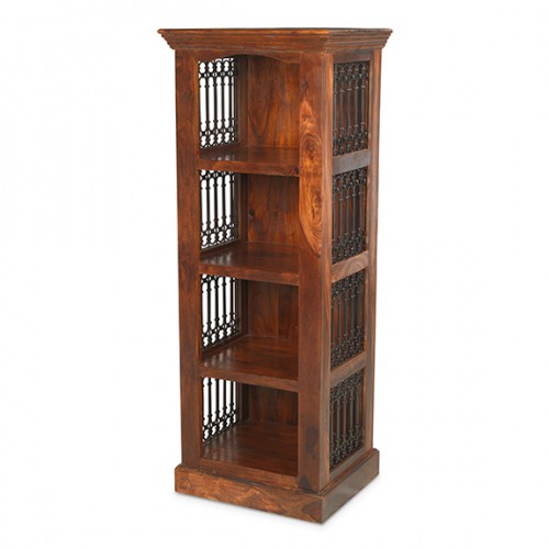 Jali Sheesham Alcove Bookcase