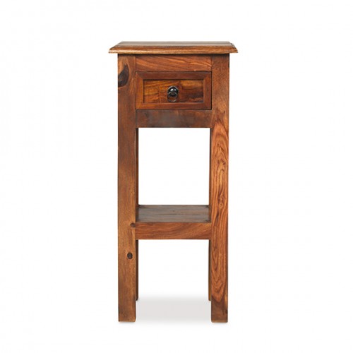 Jali Sheesham Lamp Telephone Table