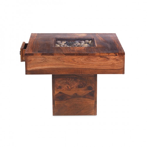 Jali Sheesham Small Pebble Coffee Table