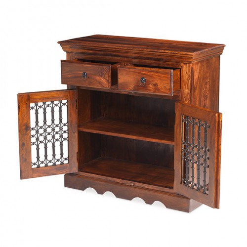 Jali Sheesham Small Sideboard Lifestyle Furniture UK