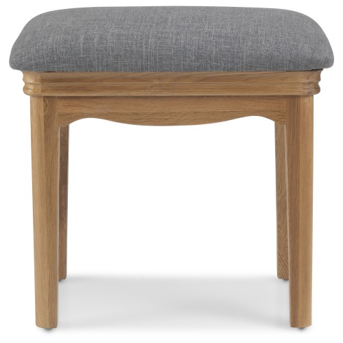Loraine Natural Oak Bedroom Stool