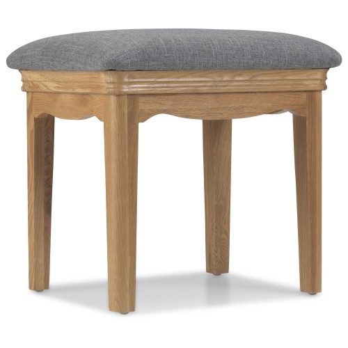 Loraine Natural Oak Bedroom Stool