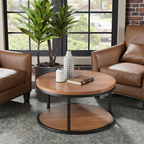 Industrial Acacia Coffee Table