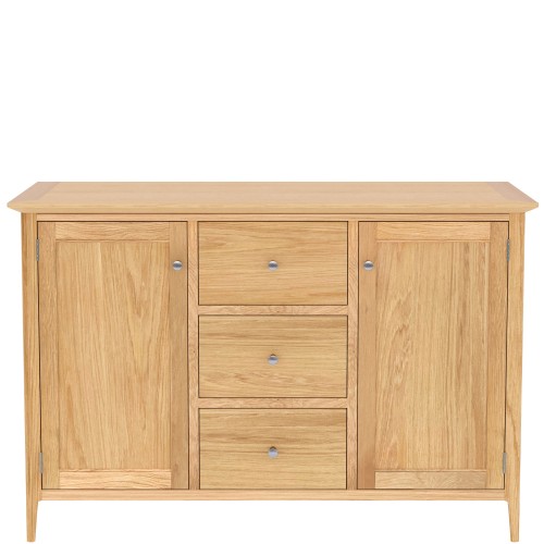 Saxbie Oak Large 2 Door 3 Drawer Sideboard