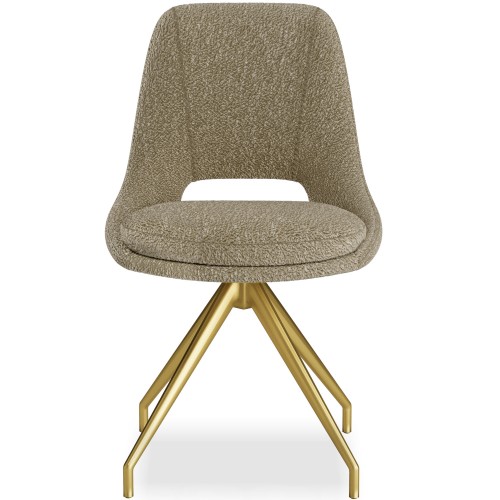 KASPER S Boucle  Stone - Swivel GSS Legs