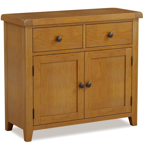 Barton Oak Living & Dining 2 Door 2 Drawer Sideboard