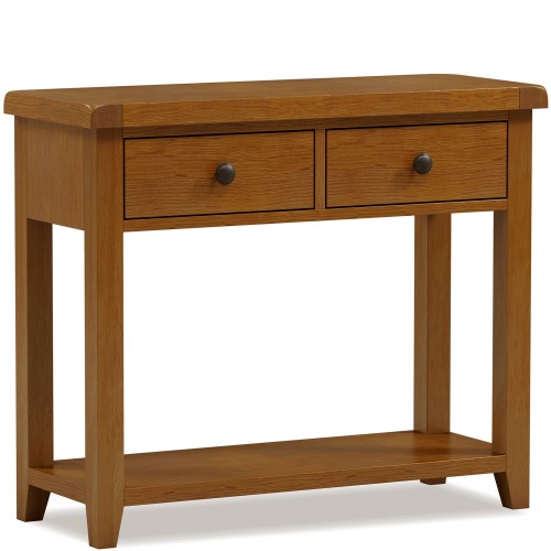 Barton Oak Living & Dining Console Table
