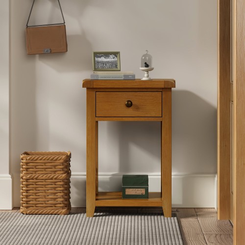 Barton Oak Living & Dining Hall Table