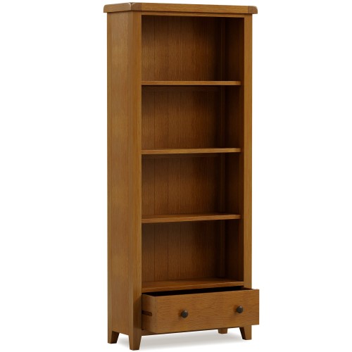 Barton Oak Living & Dining Large Bookcase