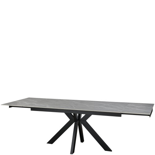MARCO Ceramic Argento Grey - EXT Matt 160/200/240 With 4 Chairs