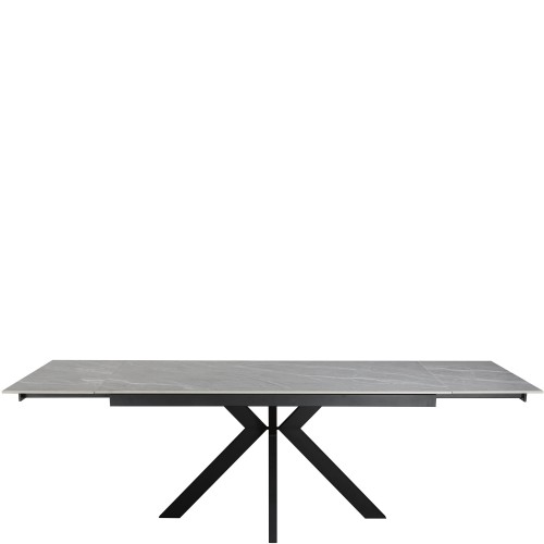 MARCO Ceramic Argento Grey - EXT Matt 160/200/240 With 6 Chairs