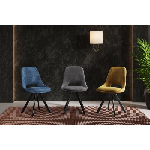 MARCO Ceramic Pearla Grey - EXT Gloss 160/200/240 With 4 Chairs