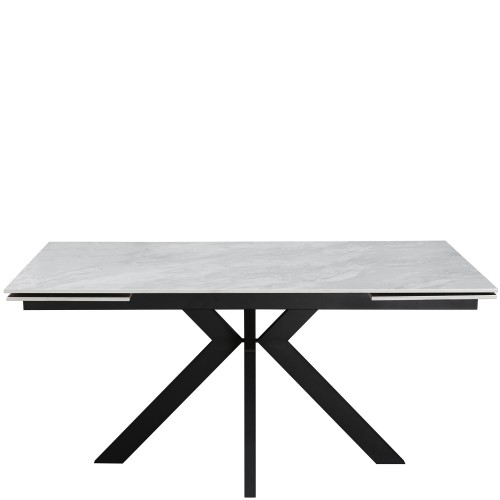 MARCO Ceramic Pearla Grey - EXT Gloss 160/200/240 With 6 Chairs