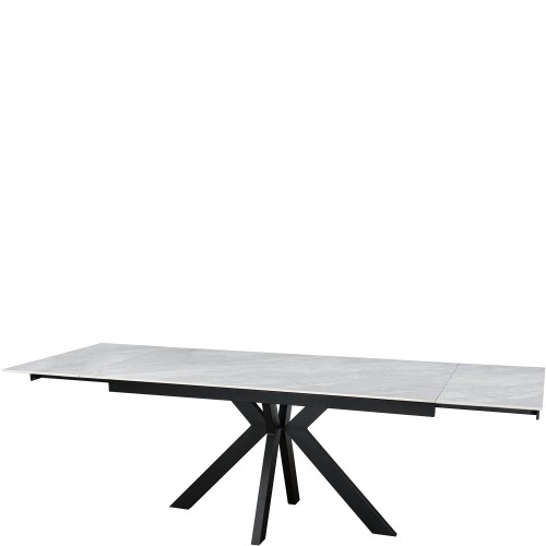 MARCO Ceramic Pearla Grey - EXT Gloss 160/200/240 With 6 Chairs