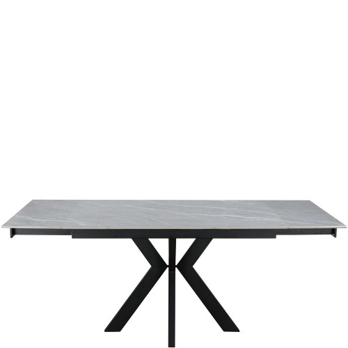VITO Ceramic Argento Grey - EXT Matt 120/150/180 with 4 Chairs