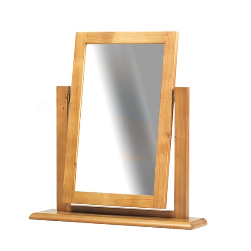 Chunky Pine Dressing Table Vanity Mirror