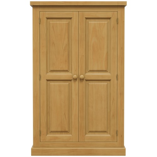 Chunky Pine Kids Double Wardrobe