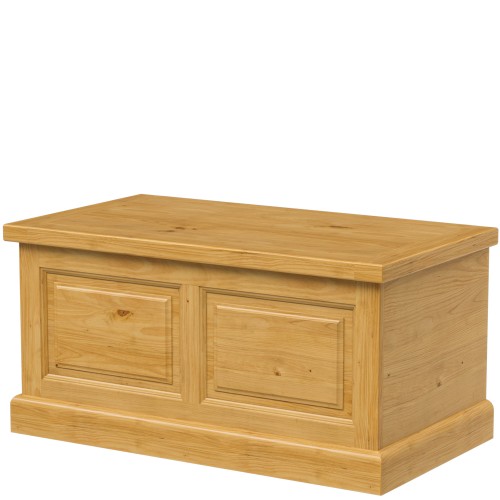 Chunky Pine Blanket Box