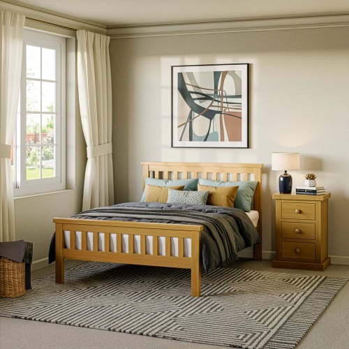 Chunky Pine Single Bed (3')