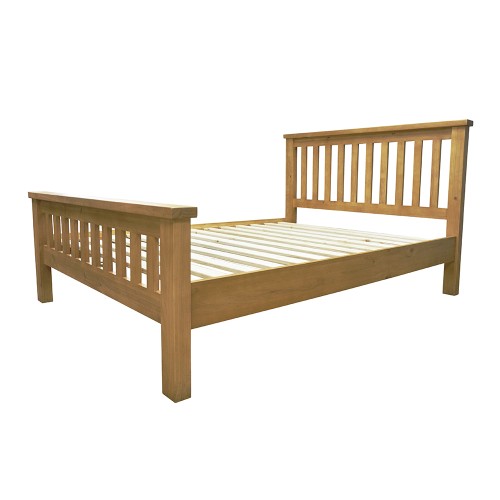 Chunky Pine King Size Bed (5')