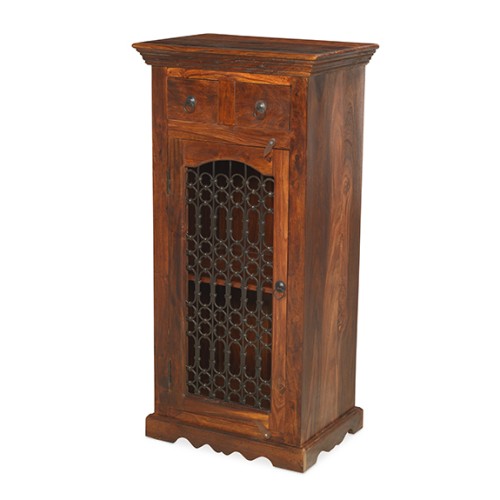 Jali Sheesham Hi-Fi Cabinet